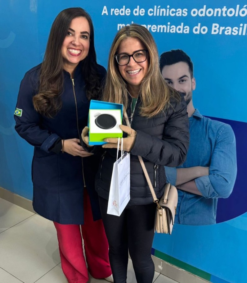 Equipe Sorridents Teresópolis com paciente
